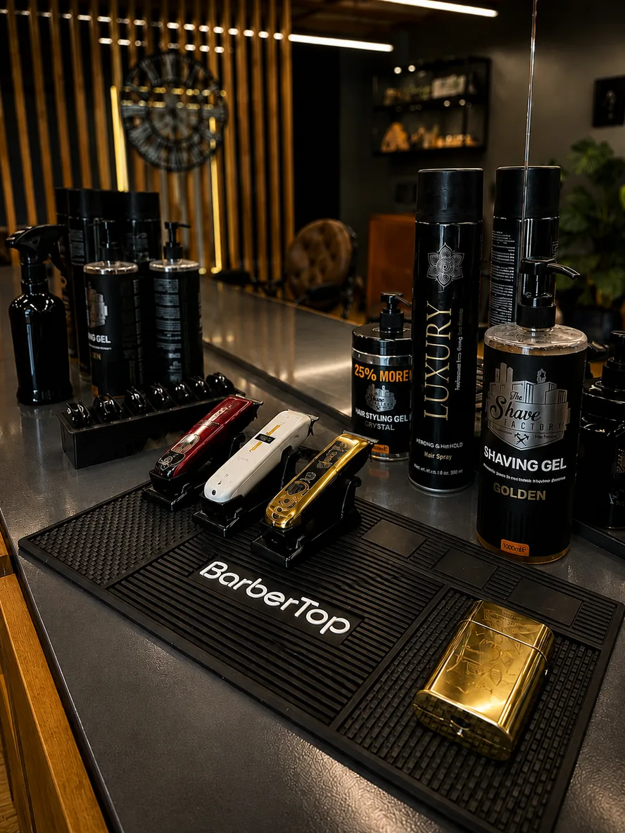 Barber services Golders Green - MORI & GUY barbershop interior on Finchley Road